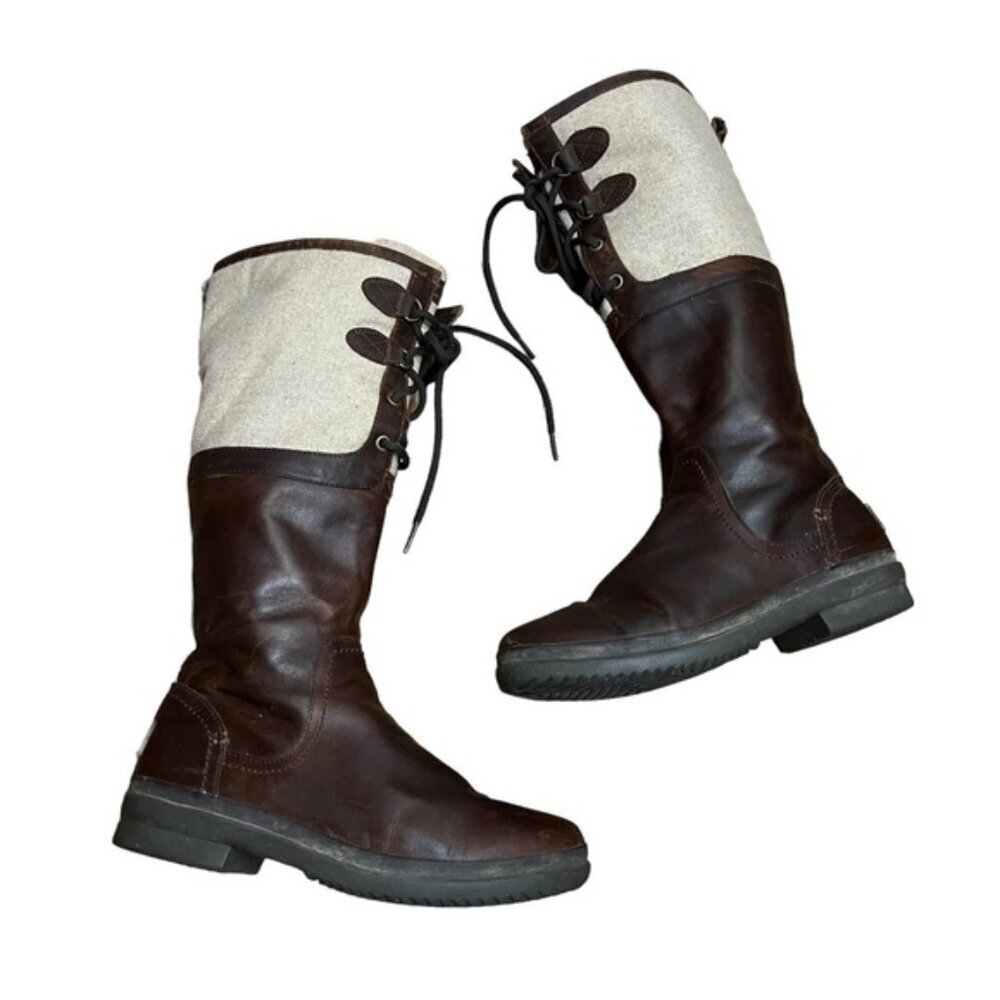 Ugg Elsa Tall Boot in Chestnut Women Size 8 1005578